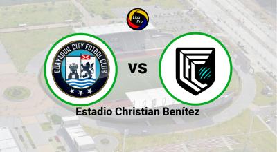 Guayaquil City se enfrenta a Cumbayá en el estadio Christian Benítez, el 25 de febrero de 2023.