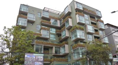 Conjunto habitacional Torre Los Huertos, en el centro norte de Quito. 