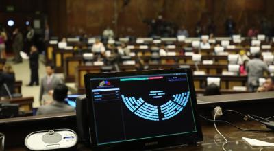 Imagen ilustrativa del Pleno de la Asamblea Nacional, durante la votación del informe del caso Encuentro, el sábado 4 de marzo de 2023.