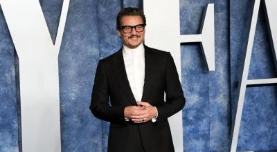 El actor Pedro Pascal, a su llegada para la fiesta de Vanity Fair con motivo del premio Óscar 2023.