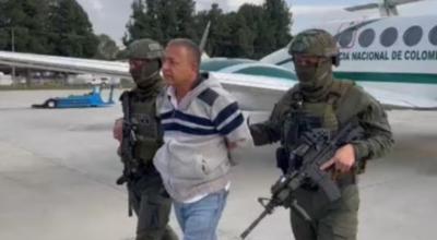 Juan Guillermo Naranjo Henao fue capturado por la Policía de Colombia, el 18 de abril de 2023, en Medellín.