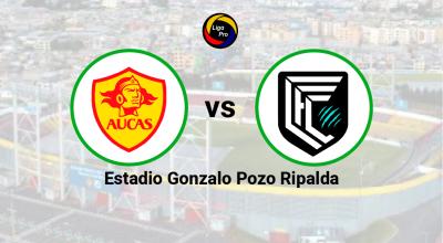 Aucas se enfrenta a Cumbayá en el estadio Gonzalo Pozo Ripalda, el 24 de abril de 2023.