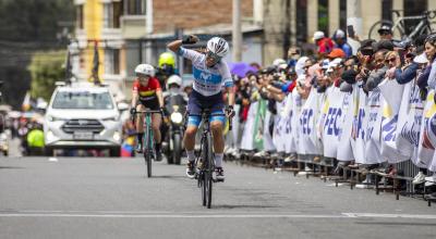 Ana Vivar logró el título de campeona nacional de ruta, el 16 de febrero de 2023. 