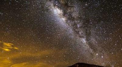 Observación de la Vía Láctea en el Parque Nacional Cajas, Cuenca. 