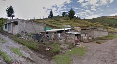 Asentamiento informal en la parroquia Chillogallo, de Quito. 