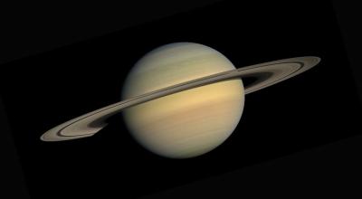 Imagen de Saturno, captada por la NASA.