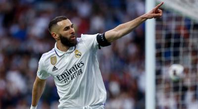 Karim Benzema, jugando con el Real Madrid, el 24 de mayo de 2023.