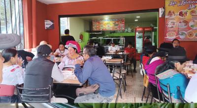 Restaurantes Los Tradicionales de la 6, en Quito. 