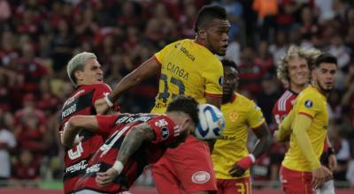 Aucas se enfrentó a Flamengo en el estadio Maracaná por la Copa Libertadores, el 28 de junio de 2023.