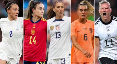 Las selecciones de Inglaterra, España, Estados Unidos, Países Bajos y Alemania están entre las favoritas para ganar el Mundial femenino 2023.