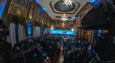 Sesión solemne por los 488 de Fundación de Guayaquil se desarrolló en el Salón de la Ciudad del Palacio Municipal, este 25 de julio de 2023. 
