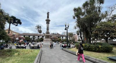 Imagen de la Plaza de la Independencia, el 8 de agosto de 2023.