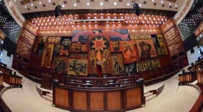 El espacio de las autoridades de la Asamblea en el Legislativo. Imagen referencial.