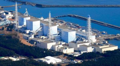 Vista aérea de la planta nuclear de Fukushima antes del terremoto y tsunami de 2011. 

