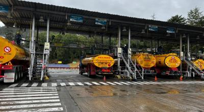 Imagen referencia de la Terminal de Productos Limpios de Cuenca, desde donde se despachan los combustibles.