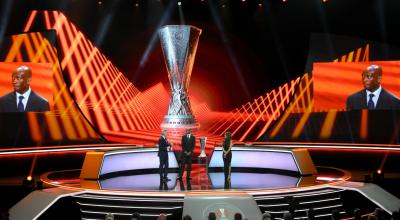 El sorteo de la fase de grupos de la UEFA Europa League, el 1 de septiembre de 2023.