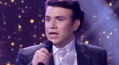 Juan Gabriel es uno de los participantes finalistas del reality 'Yo me llamo' de Ecuador.