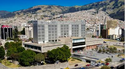 La sede de la Asamblea Nacional en el centro de Quito.
