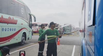 La Terminal Terrestre de Guayaquil matriz permanecerá abierta las 24 horas durante el feriado. 