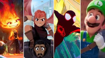 Escenas de las películas animadas  más valoradas del 2023. Disney estrenará a suya el 23 de noviembre.