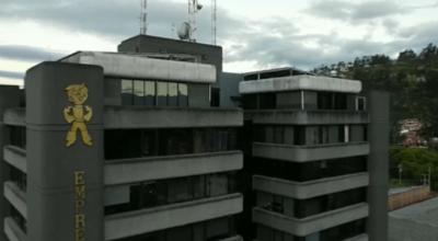 Edificio de la empresa eléctrica del Austro, Centrosur, en Cuenca.