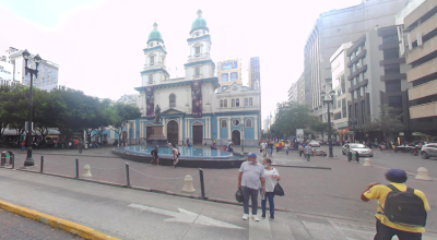 Imagen referencial de la Iglesia San Francisco de Guayaquil, desde donde saldrá la procesión de Domingo de Ramos.