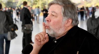 El cofundador de Apple, Steve Wozniak, durante una conferencia en Cupertino, California, en septiembre de 2017.
