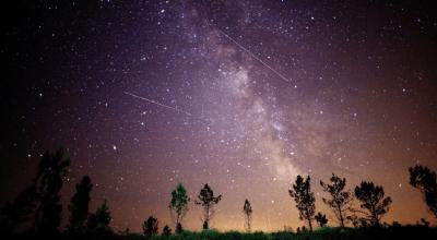 Imagen referencial sobre lluvia de meteoritos Gemínidas