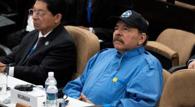 Imagen referencial del presidente de Nicaragua, Daniel Ortega, en su visita a Cuba, septiembre de 2023.