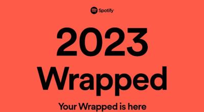 Portada oficial del ranking de música en streaming Spotify Wrapped 2023.