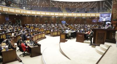 Pleno de la Asamblea Nacional, el 30 de noviembre de 2023.