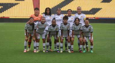 El once titular de Toreros FC para enfrentar a Santo Domingo en la semifinal del Ascenso Femenino, este 1 de diciembre de 2023.