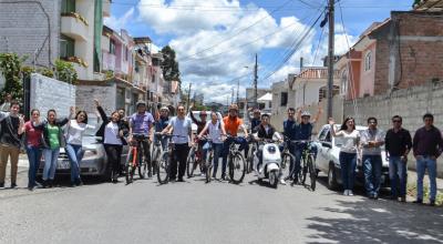 El equipo de desarrolladores y trabajadores de la app ecuatoriana Clipp, en Loja. 