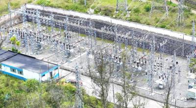 La subestación de energía eléctrica Olímpico, en Quito.