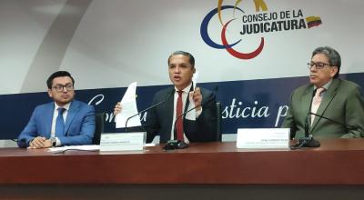 El 12 de diciembre de 2023, Wilman Terán, presidente del Consejo de la Judicatura, ratificó la continuidad del concurso para la Corte Nacional, en Quito.