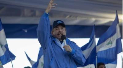 Daniel Ortega, presidente de Nicaragua, en una fotografía de archivo.