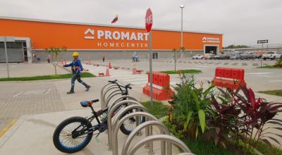La nueva tienda de Promart se ubica sobre la avenida Francisco de Orellana, a la altura de Mucho Lote, al norte de Guayaquil.