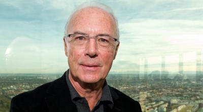 Franz Beckenbauer, exjugador y exentrenador de la selección alemana.