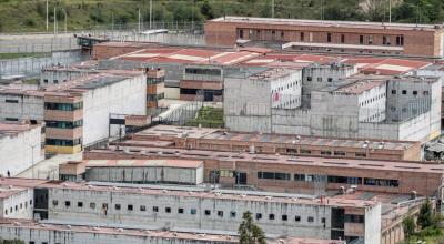 Vista general de la cárcel de Turi, en Cuenca, el 9 de enero de 2024.