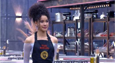 Yilda Banchón, eliminada de MasterChef Celebrity Ecuador.