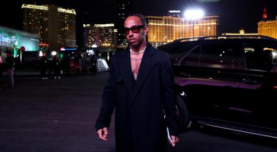 Lewis Hamilton, en Las Vegas, el 15 de noviembre de 2023.