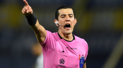 Andrés Rojas, durante un partido entre Boca Juniors y Atlético Mineiro por Copa Libertadores, en Buenos Aires, el 13 de julio de 2021.