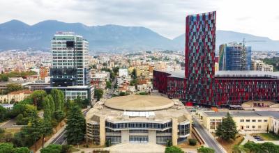 Imagen referencial de Tirana, la capital del Albania.