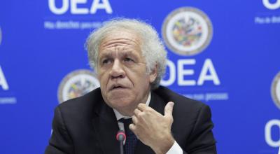 Luis Almagro, secretario general de la OEA.