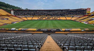 El estadio Banco Pichincha, de Barcelona SC.