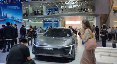 Chery es una de las marcas que Maresa vende en Ecuador, Beijing, 25 de abril de 2024.