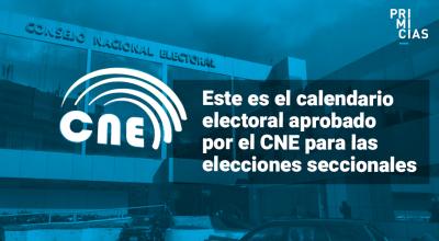 Calendario electoral CNE