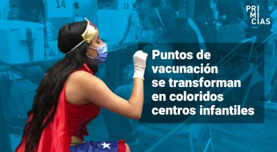 Vacunación infantil niños de 3 y 4 años Ecuador