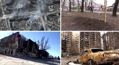 Impactantes imágenes de Mariúpol, Ucrania