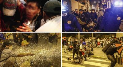 Protestas contra la presidenta Dina Boluarte. 12 de diciembre de 2022.